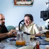Tânia Maria durante gravações do filme "Sábado Morto", estrelado por Jesuíta Barbosa - Divulgação