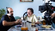 Tânia Maria durante gravações do filme "Sábado Morto", estrelado por Jesuíta Barbosa - Divulgação