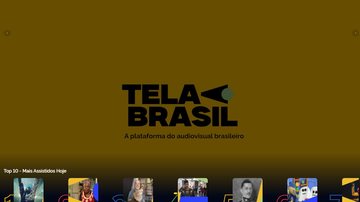 Plataforma será acessada de forma gratuita com login do gov.br - Reprodução/telabrasil.cultura.gov.br