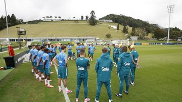 Treinador fez um coletivo com a equipe que deve jogar amistoso no domingo, 31, - Divulgação/CBF