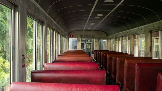 O Trem da República é um passeio ferroviário histórico que liga as cidades de Itu e Salto, no interior de São Paulo - Divulgação Trem da República