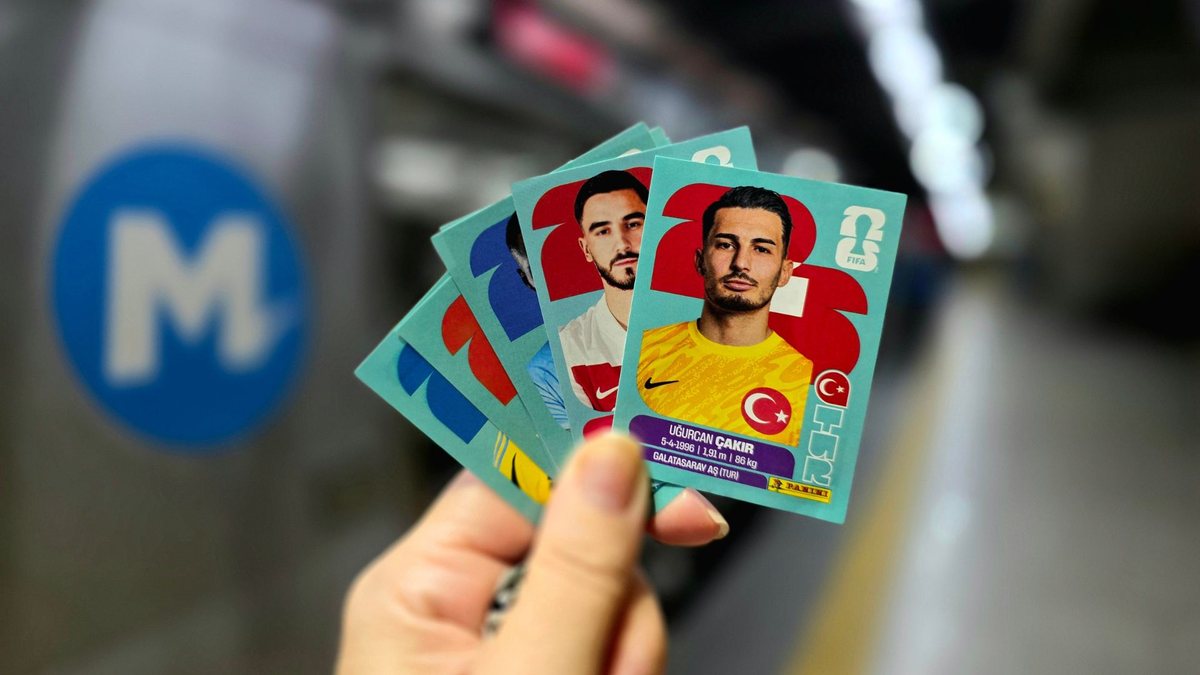 Usuário do metrô terão espaço para troca de figurinhas do álbum da Copa do Mundo - Divulgação / MetrôRio