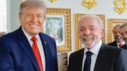 Lula e Trump fizeram uma reunião a portas fechadas que durou 1h30 - Ricardo Stuckert/PR