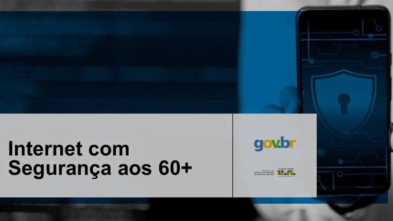 A capa de um dos vídeos, voltados a dicas de segurança e senhas - Reprodução - YouTube: Digital GOVBR