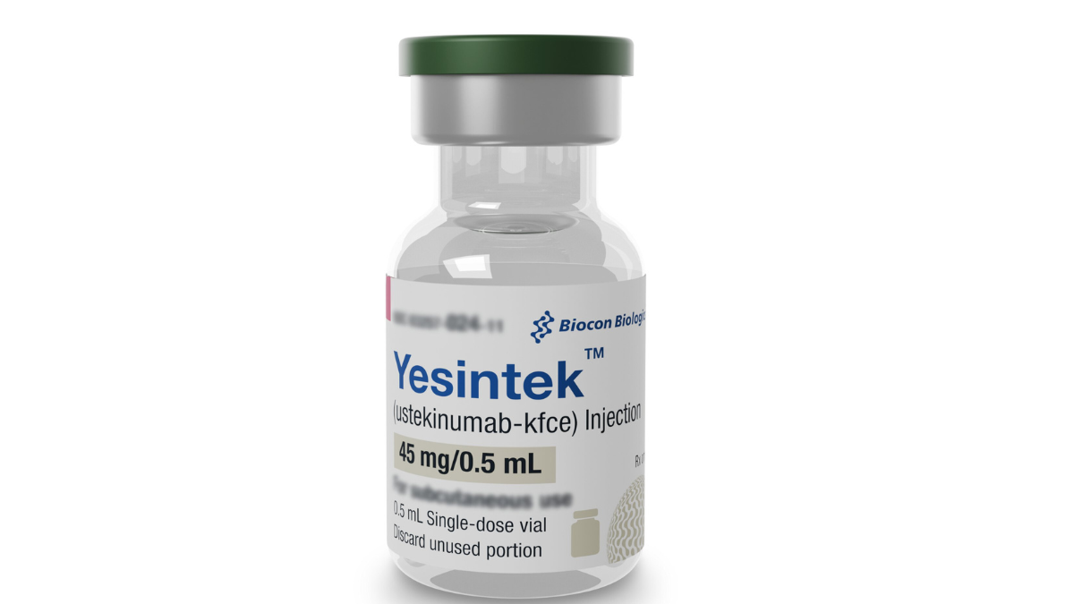 Medicamento demonstrou ter a mesma qualidade, segurança e eficácia do Stelara, já aprovado pela Anvisa - Reprodução/Yesintek