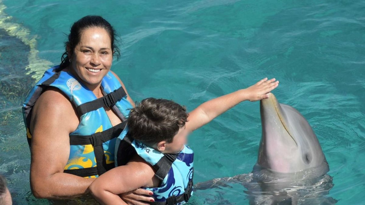 'Acho que o amor é convivência, não é sangue', afirmou Noemi, mãe de M. - Acervo pessoal / Noemi Gonçalves