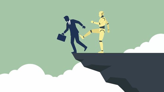 42% dos brasileiros acreditam ser provável que a IA substitua seu emprego nos próximos 5 anos - Adobe Stock