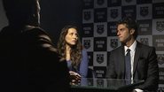 Com medo das ameaças que recebeu, Adriana diz a Pedro que não quer mais vê-lo - Divulgação/Globo
