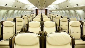 CBF fretou um Boeing 767 com 96 poltronas em couro e configuração de classe executiva - Reprodução/site aeronexus.aero