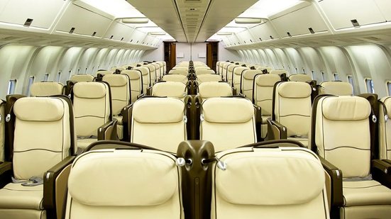 CBF fretou um Boeing 767 com 96 poltronas em couro e configuração de classe executiva - Reprodução/site aeronexus.aero