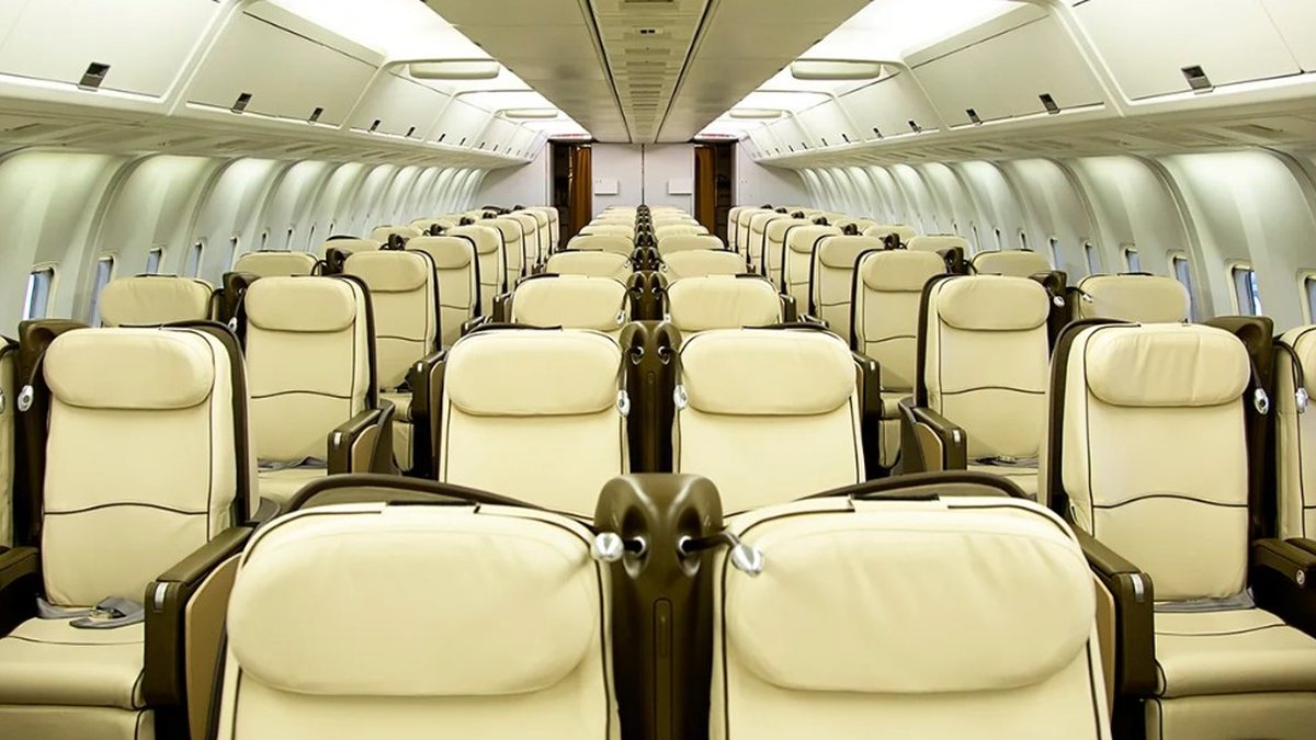 CBF fretou um Boeing 767 com 96 poltronas em couro e configuração de classe executiva - Reprodução/site aeronexus.aero