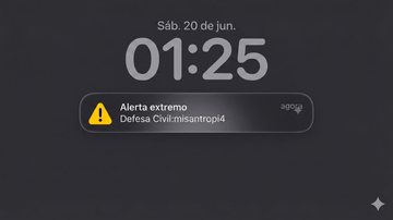 Hacker disse que usou senhas vazadas para enviar os alertas - Paula Bulka Durães/Modificado por IA/Gemini