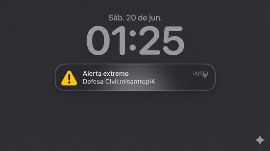 Hacker disse que usou senhas vazadas para enviar os alertas - Paula Bulka Durães/Modificado por IA/Gemini