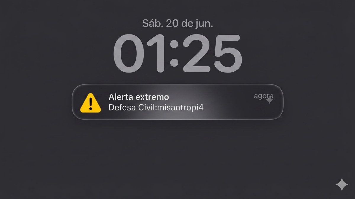 Hacker disse que usou senhas vazadas para enviar os alertas - Paula Bulka Durães/Modificado por IA/Gemini