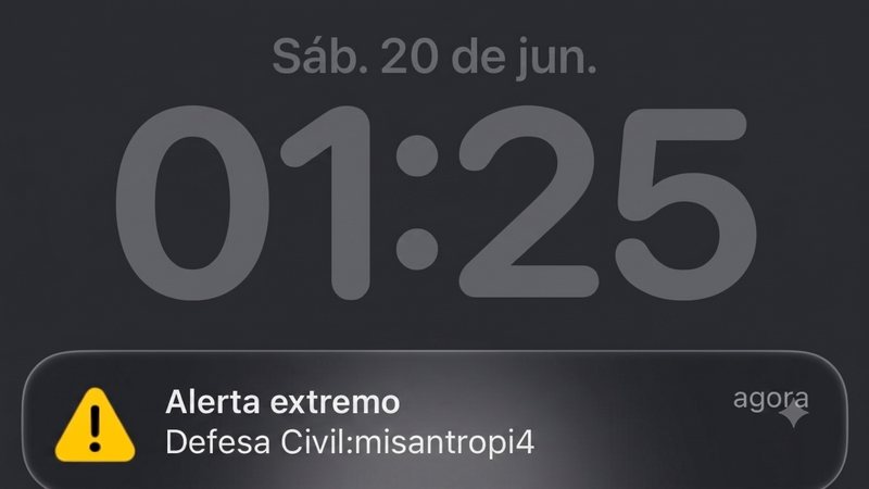 Mensagem de \u0027misantropia\u0027 no celular: o que significa o falso alerta