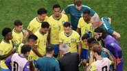Ancelotti passa instruções para a seleção brasileira na parada técnica da Copa - CBF