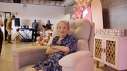 A supercentenária Beatriz Ferreira em sua festa de 115 anos; ela é a segunda pessoa mais velha do País - Reprodução/LongeviQuest