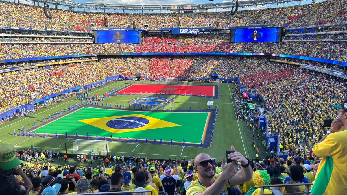 Brasil e Marrocos jogam nos Estados Unidos - Robson Morelli / VIVA