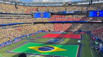 Brasil fez sua estreia na Copa contra o Marrocos - Robson Morelli / VIVA
