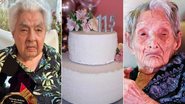 As brasileiras supercentenárias Yolanda Beltrão e Beatriz Ferreira, ambas com 115 anos - Reprodução/LongeviQuest