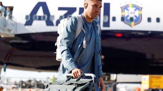 Casemiro deve permanecer nos EUA após a Copa do Mundo 2026 - CBF/Divulgação