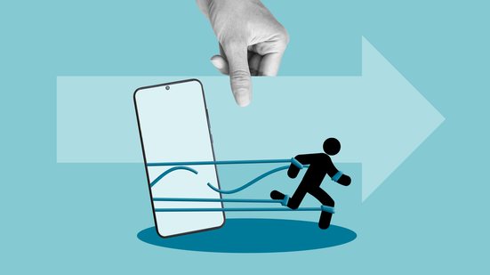 Recursos do próprio celular podem ajudar a lidar com o uso em excesso - Adobe Stock