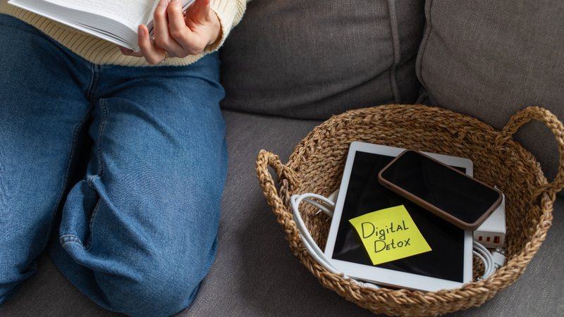 A prática se baseia em impor limites ao tempo de tela, enquanto aproveita o tempo para outras atividades prazerosas - Adobe Stock