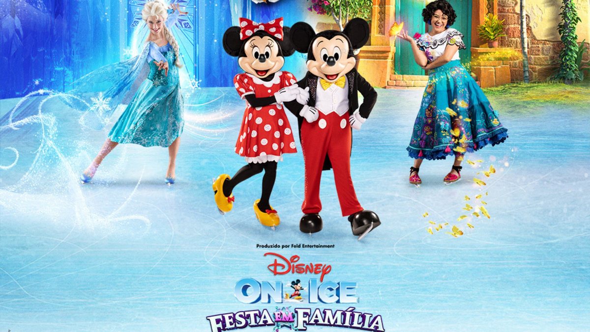 A estreia acontece dia 17 de junho, no Rio de Janeiro - Divulgação/Disney on Ice