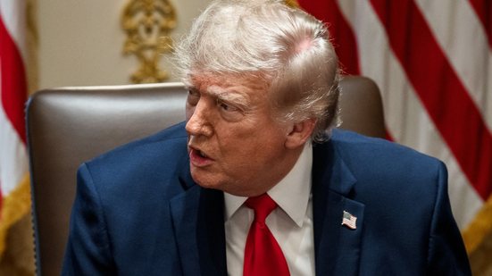 Trump declarou que as Forças Armadas iranianas estão 'totalmente destruídas' - Daniel Torok/Casa Branca