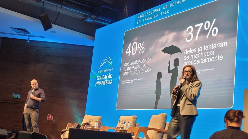 Jovens se sentem pressionados e pouco ouvidos em casa, aponta pesquisa apresentada no painel 'Um futuro que nos permita sonhar' - Fabiana Holtz/VIVA