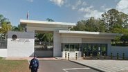 Posição de embaixador estava vaga desde fim do governo Biden - Reprodução/google maps