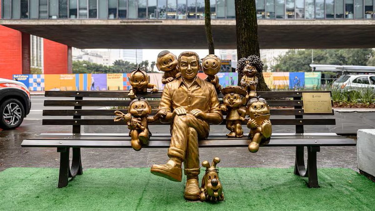 Monumento está localizado em frente ao Parque Trianon, na calçada oposta ao MASP - Isabella Finholdt/Estadão Conteúdo
