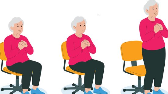 Veja cinco exercícios simples que podem mudar a vida da pessoa idosa - Adobe Stock