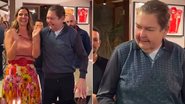 No aniversário de 49 anos de Luciana Cardoso, Faustão até cantou - Reprodução/Instagram @erikaschneider