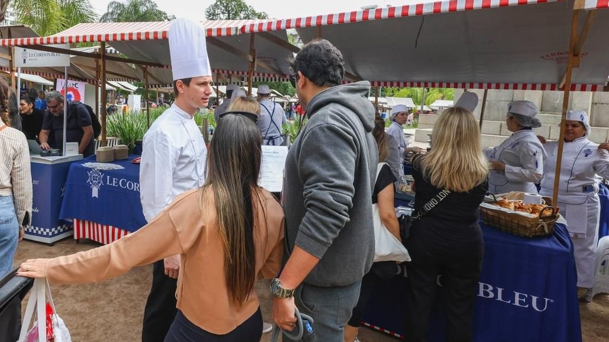 Ao todo, serão mais de 100 barracas oferecendo uma ampla experiência gastronômica e atrações para famílias e público em geral - Divulgação/Feira Francesa