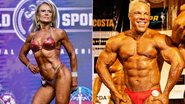 Mari Melo e Alvaro Fernandes mostram que o fisiculturismo vai além da estética aos 60+ - Arquivo pessoal