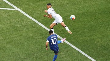 França confirmou favoritismo e derrotou o Iraque por 3 a 0 com dois gols de Mbappé - Fifa/Divulgação