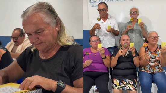 O EJA da Escola Municipal João Othmar tem 37 alunos - Reprodução Instagram @ejajoaoothmar