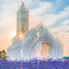 A Igreja do Parque Sino-Francês impressiona pela arquitetura inspirada no impressionismo - Reprodução/Shanghai Dachuan Architects