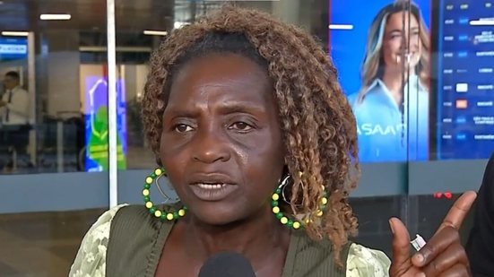 Fatmata Sesay (foto) teve o passaporte retido e foi deportada a Belém - Rede Liberal/Reprodução