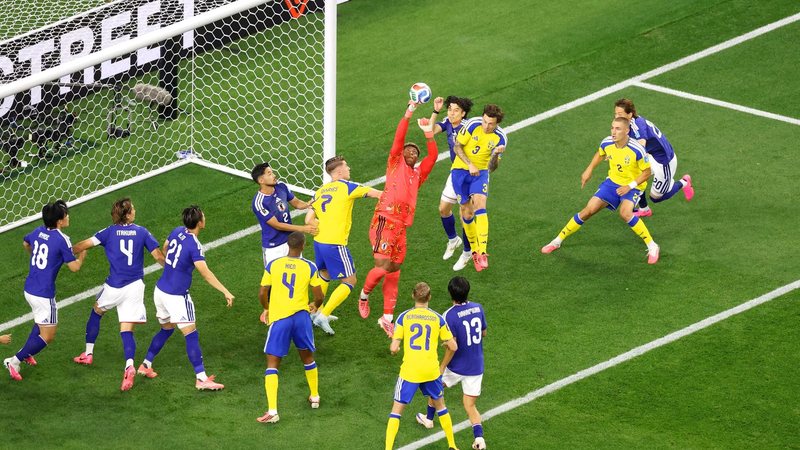 Japão empatou com a Suécia e ficou em segundo lugar no Grupo F - Fifa/Divulgação