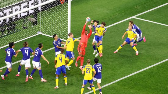 Japão empatou com a Suécia e ficou em segundo lugar no Grupo F - Fifa/Divulgação