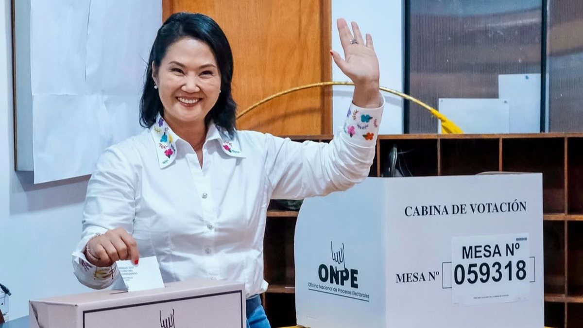 Apuração que confirmou vitória de Keiko Fujimori durou 17 dias - Redes Sociais/@keikofujimorih