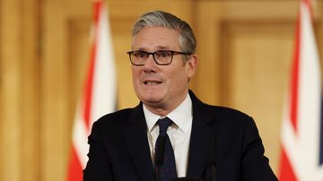 Starmer seguirá interinamente como primeiro-ministro até a definição de seu sucessor - Lauren Hurley/No 10 Downing Street