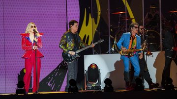 A banda Kid Abelha se apresentou no Nubank Parque, em São Paulo, neste sábado (27) - Divulgação/Danilo Cardoso