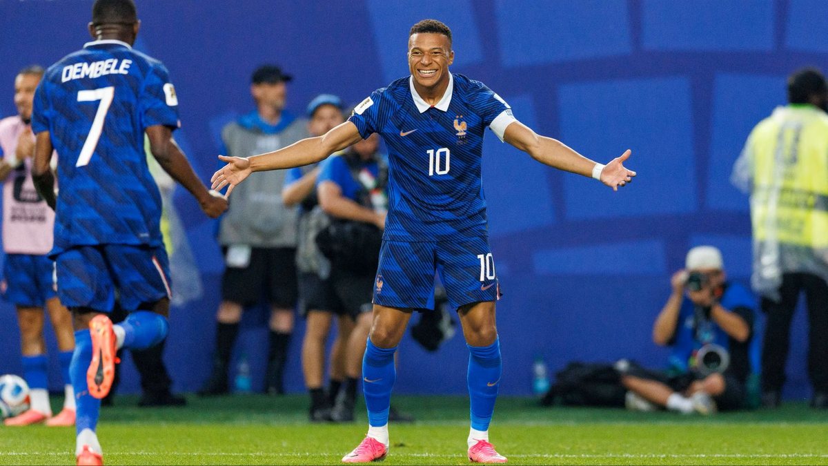 Kylian Mbappé, capitão e artilheiro da seleção francesa - Fifa/Divulgação