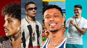 Livinho, Mc Hariel, Kamisa 10 e Japa NK se apresentam durante a Copa da Casa CazéTV - Reprodução / Spotify