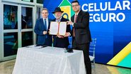 Lula recomendou cuidado e ressaltou que celular tem dados importantes da vida do dono - Ricardo Stuckert / PR