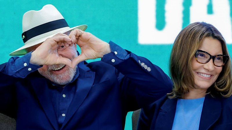 Lula e Janja tentaram demonstrar rotina de pessoas comuns - Ricardo Stuckert/PR