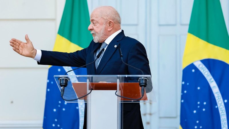 Presidente falou à imprensa após reunião do G-7, na Suíça - Ricardo Stuckert / PR